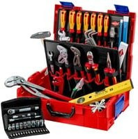 Knipex L-BOXX 00 21 19 LB S Sanitär Werkzeugkoffer bestückt 52-teilig B/T/H: 44,2 x 35,7 x 15,1 cm - Bild 2