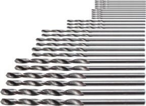 BGS HSS Minibohrer-Set 25-teilig, Durchmesser 0,5 - 3,0 mm, Silber - Bild 1