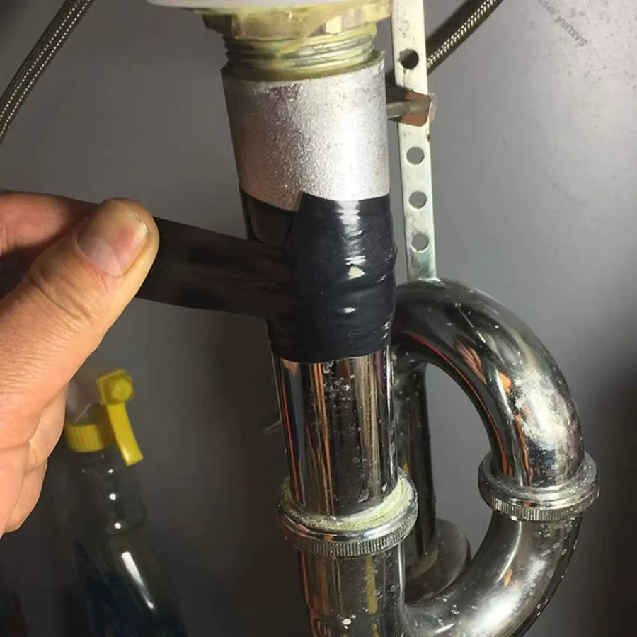 Wasserdichtes und elastisches Mehrzweck-Klebeband in Schwarz zur Pipeline-Reparatur und Isolierung - Bild 2