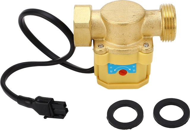 Aramox Automatischer Wasser-Druckregler aus Messing in Gold mit G3/4 Anschluss zum Schutz des Wasserdurchflusses - Bild 1