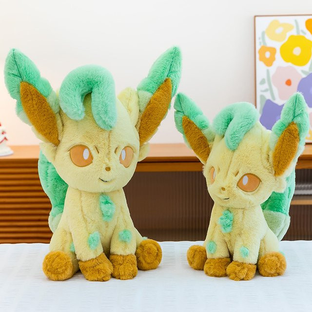 Potdemiel Leafeon Pokémon Plüschtier, 45/80 cm - Bild 1