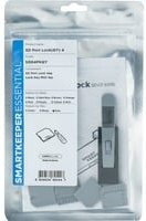 SMARTKEEPER ESSENTIAL Micro SD Port Lock MSD04 mit Lock Key Mini U04 Einsteckschloss in Grau - Bild 1