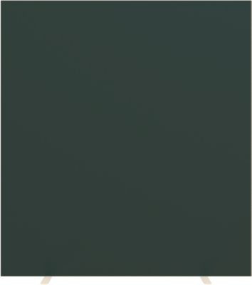Trennwand Raumtrenner Paperflow mit Schallschutz-Schaumvlies, Farbe: Anthrazit, Breite: 160 cm - Bild 1