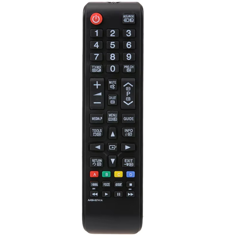Universelle Ersatzfernbedienung für Samsung LED Smart TV in Schwarz, kompatibel mit BN59-01175N, AA59-00603A, AA59-00786A und AA59-00602A - Bild 2