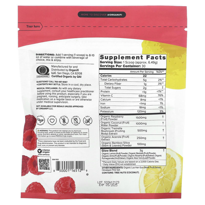 Organifi Original Glow, 194,7 g - Bild 2
