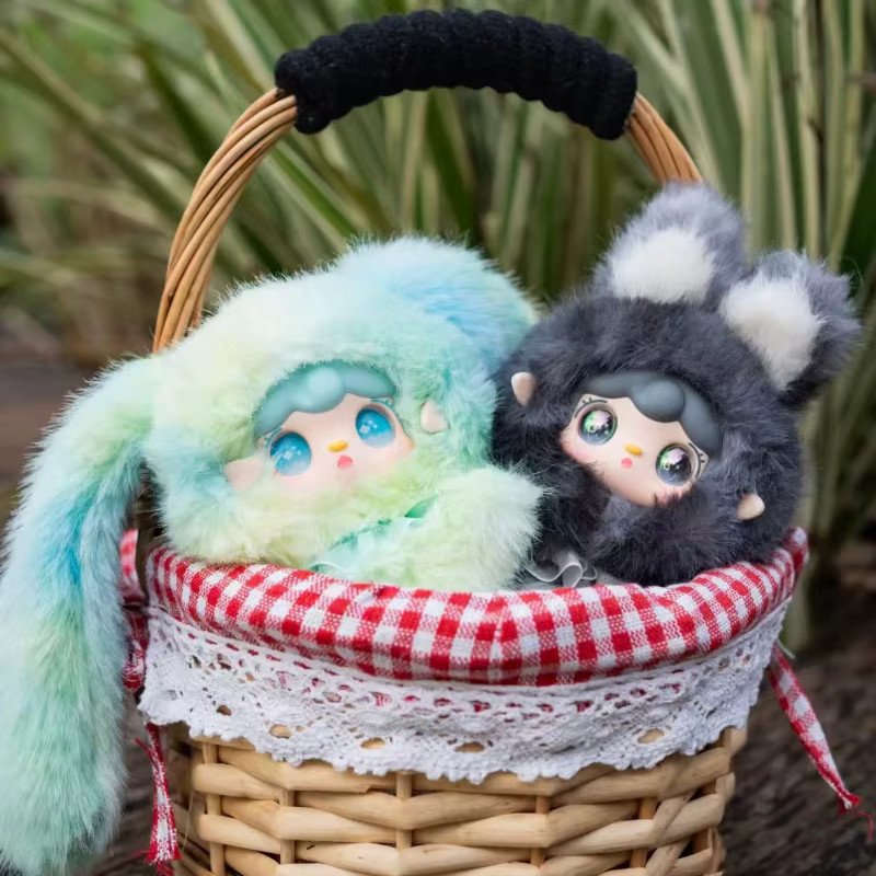 Yooki Hopping Bunny Serie Blind Box – Vinyl Plüsch Anhänger als Mystery Box Sammelfigur für Mädchen - Bild 2