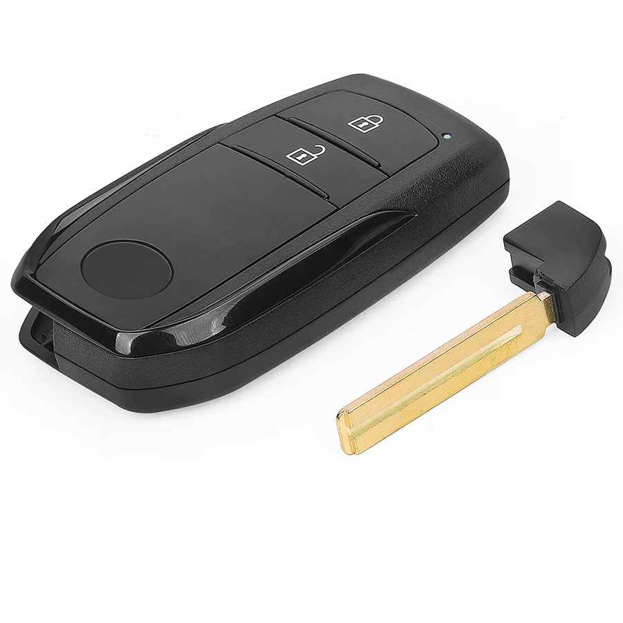 DIYKEY Smart Remote Key Fob für Toyota Land Cruiser 2022 2023 2024, 434 MHz, PAGE1 BA 8A Chip, Schwarz - Bild 2