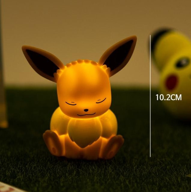Offizielles Pokémon LED Mini Stimmungslicht in Gelb mit warmweißem Licht für dein Kinderzimmer - Bild 1