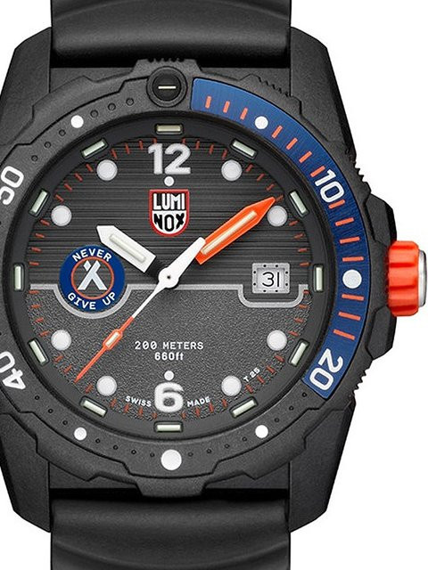 Luminox Armbanduhr, Quarz, Karbon, 42 mm, Schwarz, Herren - Bild 1
