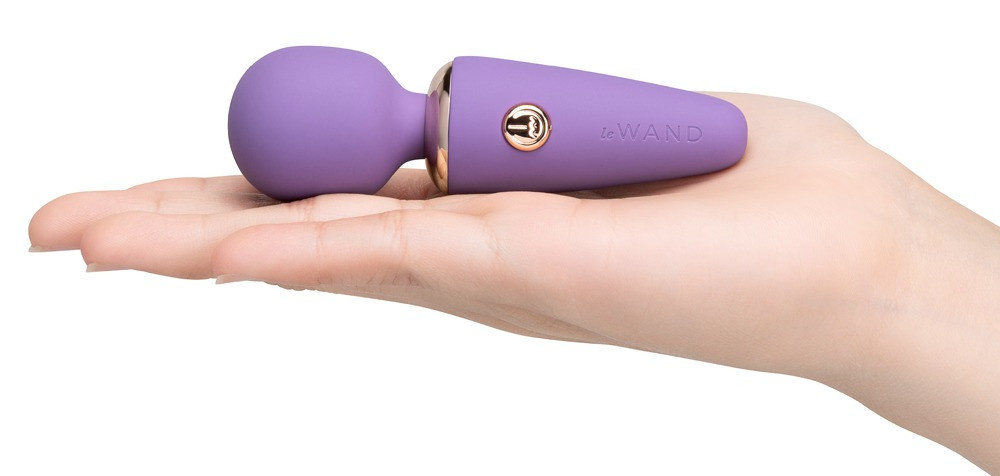 Massagestab Mini Vibe Microwand in Purple, B/T/H: 14,5 x 9,0 x 3,0 cm - Bild 2