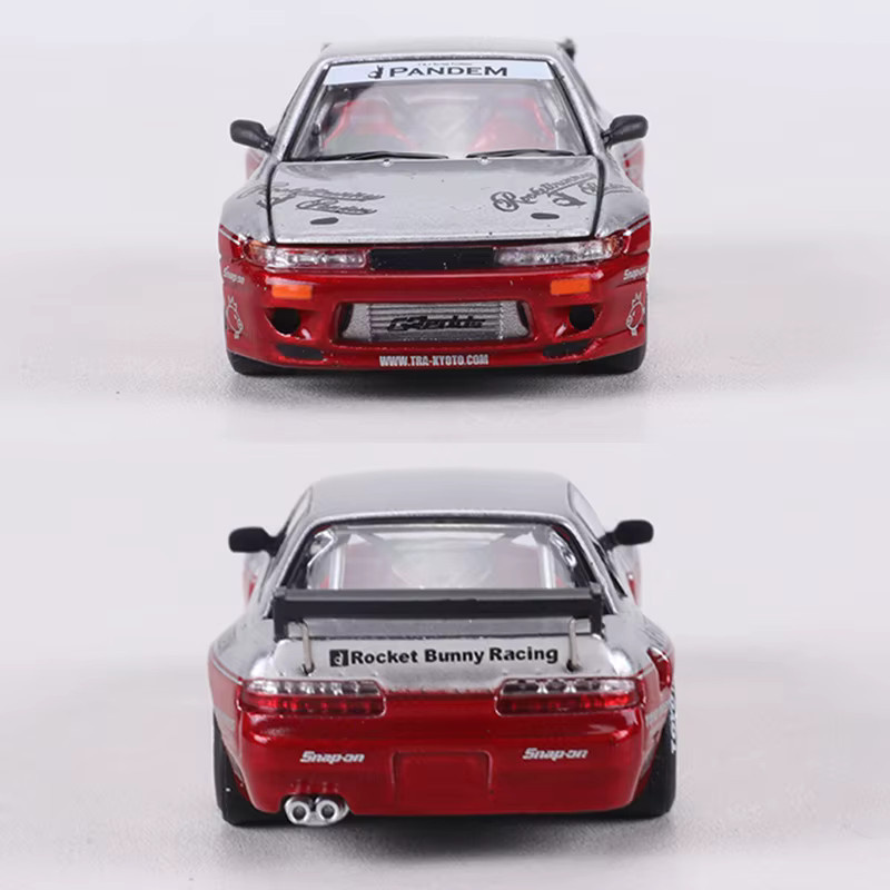 Bburago POP RACE 1:64 Pandem S13, Modellauto, Metall, 1:64 - Bild 2