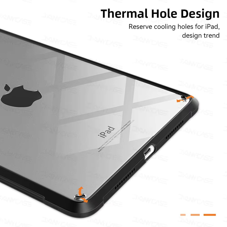 Transparente Silikon Schutzhülle für Apple iPad Pro, Air und mini Generationen - Bild 3