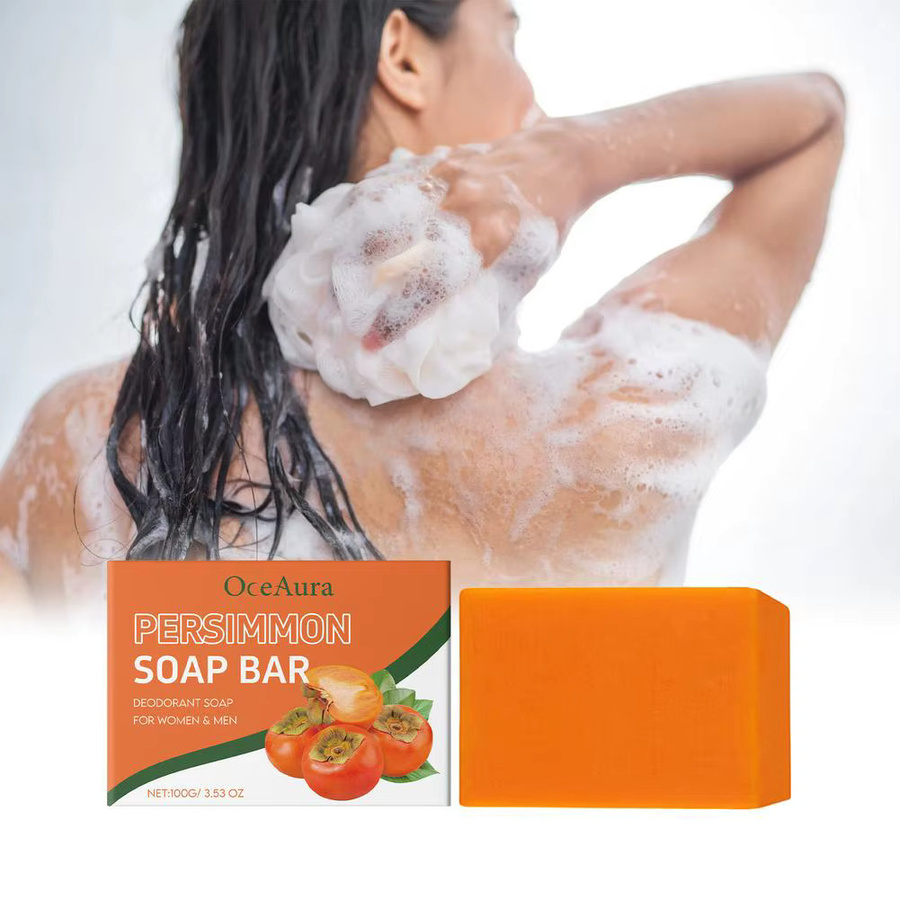 WEST MONTH Persimmon Grüntee-Seife, Gesicht und Körper, Unisex - Bild 3