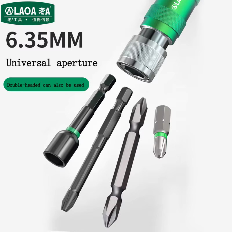 LAOA 1/4 Zoll Verlängerungsstange LA615031 als Verbindungsstange für Elektrowerkzeuge - Bild 2