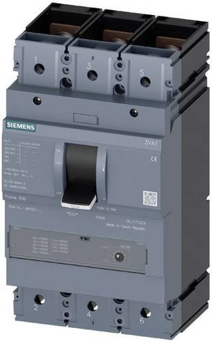 Siemens Leistungsschalter 3VA1440-7MH32-0AA0 in Grau mit einem Einstellbereich von bis zu 400A und einer maximalen Schaltspannung von 690 V/AC - Bild 1