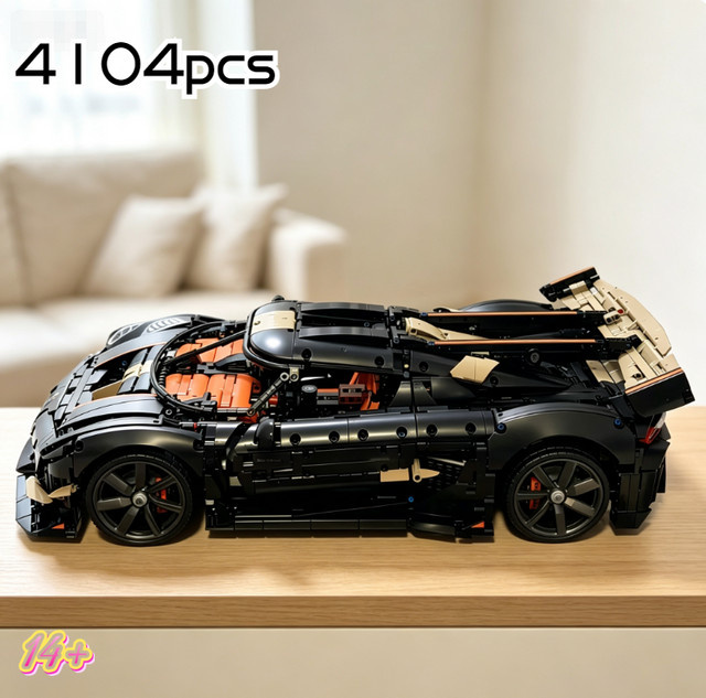 Spear Megacar Super Racing DIY Modell Bausatz, 4.104 Teile, ab 14 Jahren - Bild 1