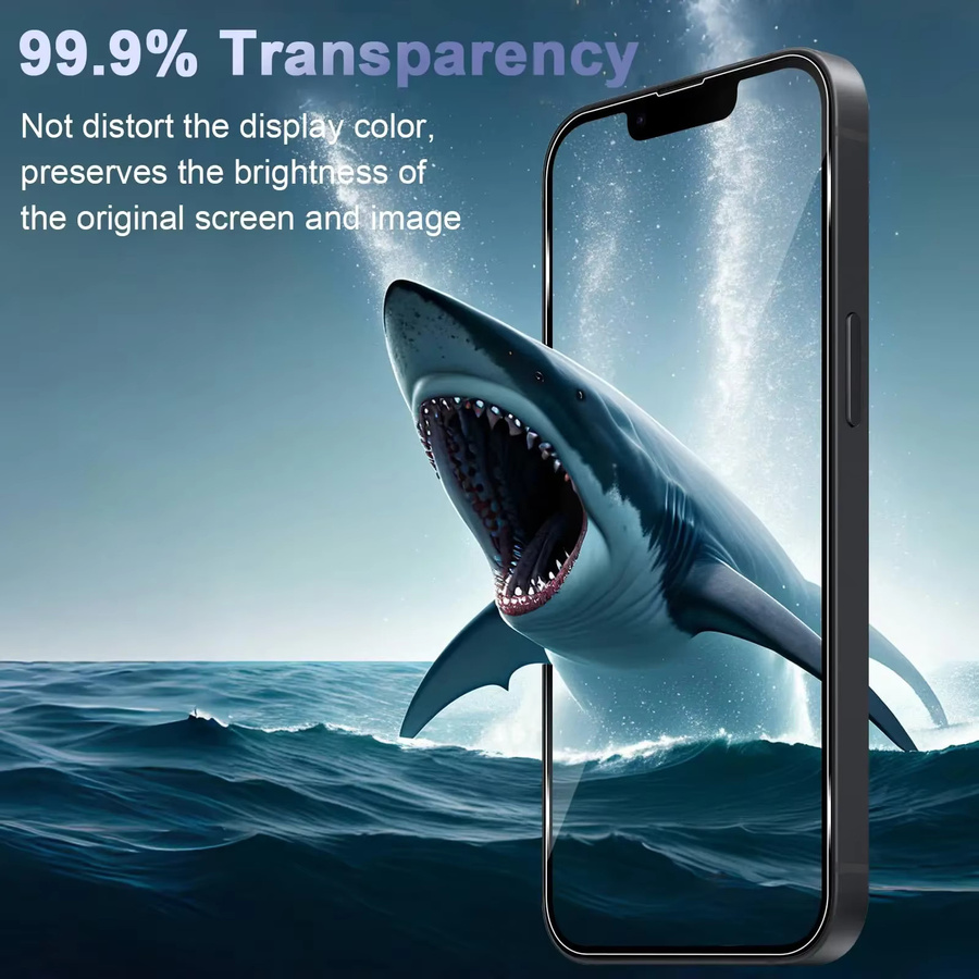 4er-Set Displayschutzfolie aus gehärtetem Glas für Apple iPhone 17e, transparent, HD 9H, kratzfest und case-freundlich - Bild 3