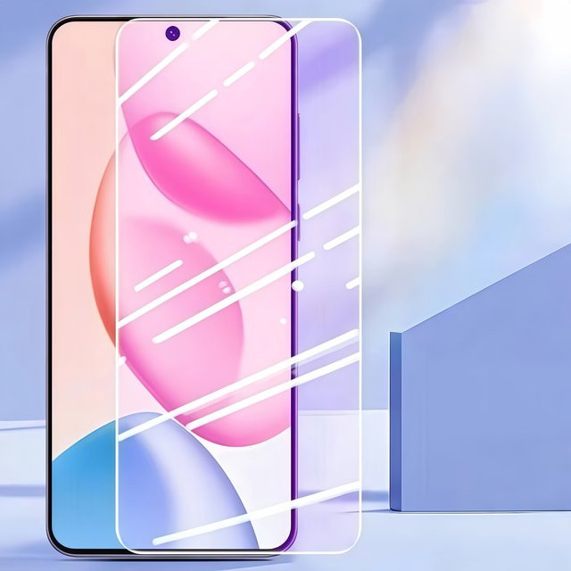 2 Stück Anti-Blau Schutzfolien aus gehärtetem Glas mit Vollabdeckung für Honor 400, Honor 400 Pro, Honor 400 Lite und Honor 200 Lite, transparent - Bild 1