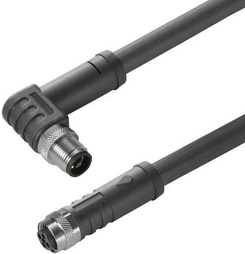 Weidmüller Sensor-Aktor-Steckverbinder konfektioniert 5.00mm Polzahl 4 Schwarz - Bild 1