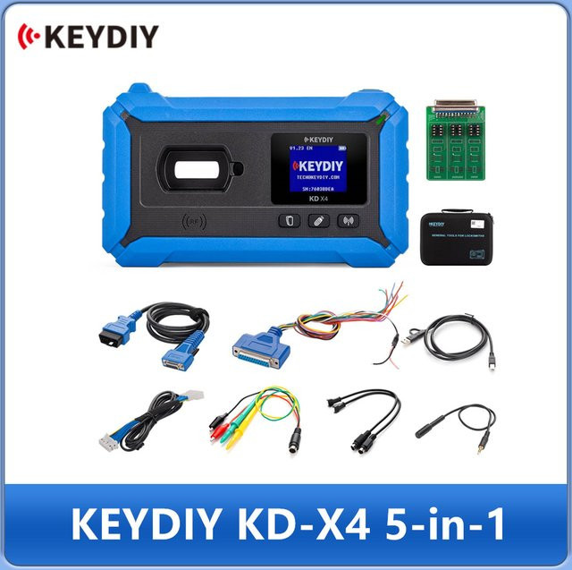 KEYDIY X4 KD-X4 Universelles Werkzeug zur Programmierung und Kopierung von Fernbedienungsschlüsseln in Blau - Bild 1