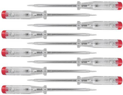 BERNSTEIN Tools for Electronics 4-344-VDE-VE10 Spannungsprüfer mit 3,5mm Anschluss und 100mm Länge für bis zu 250V - Bild 1