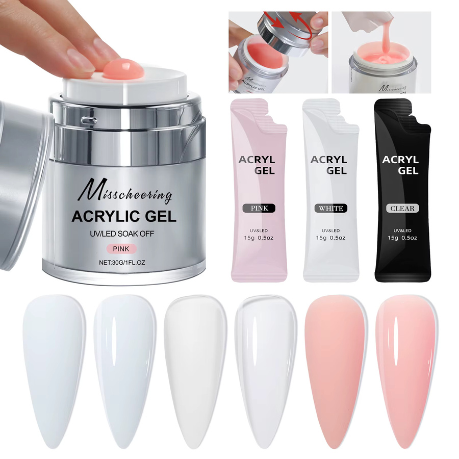 Misscheering Quick Builder Nagelgel, Unisex - Bild 2