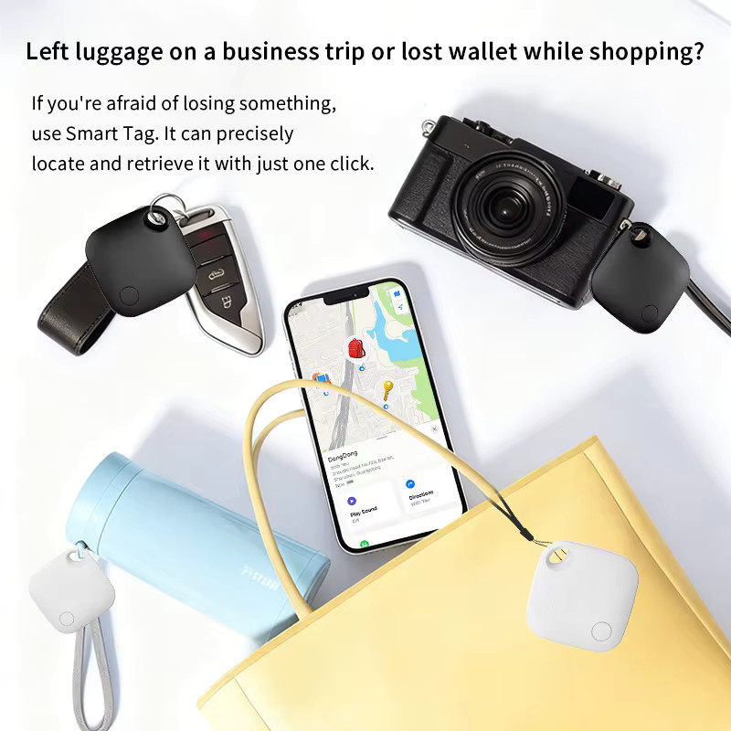 Vivilife Smart Tag MFI Fernortungsgerät für Apple Find My in Schwarz, 1er-Pack - Bild 6