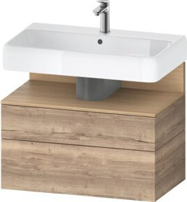 Duravit Waschtischunterschrank Qatego in Matt, B/T/H: 79 x 47 x 59 cm - Bild 1