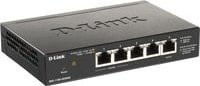 D-Link DGS-1100-05PDV2 Gigabit Smart Switch mit 5 Ports und PoE-Funktion in Schwarz - Bild 2