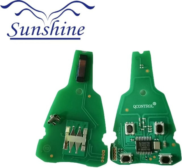 Sunshine PCB-Fernschlüsselanhänger 433 MHz PCF7946AT in Grün für SAAB 9-3 9-5 2003–2010 Ersatz-Fernbedienungsplatine - Bild 1