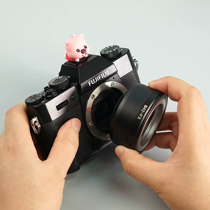 NiYi M42 Kamera-Objektivadapterring in Schwarz für Fujifilm GFX, Nikon Z F und Canon EOS R, M, L Anschluss - Bild 4