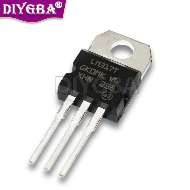 10 Stück DIYGBA Chipsatz LM317T LM337T LM338T LM350T in Schwarz - Bild 1