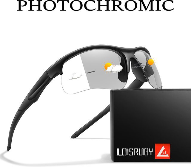 TAMWY Sportsonnenbrille Photochrome, Unisex, Vollrand, Kunststoff - Bild 1