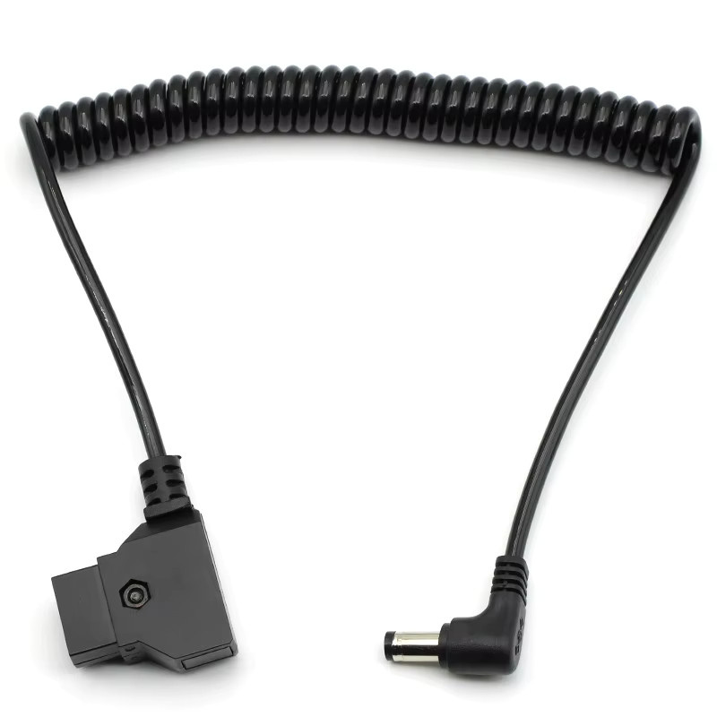 HBXINTAO D-Tap auf DC 5,5 x 2,5 mm Adapterkabel für DC-Monitore und DSLR Rigs, schwarz - Bild 5