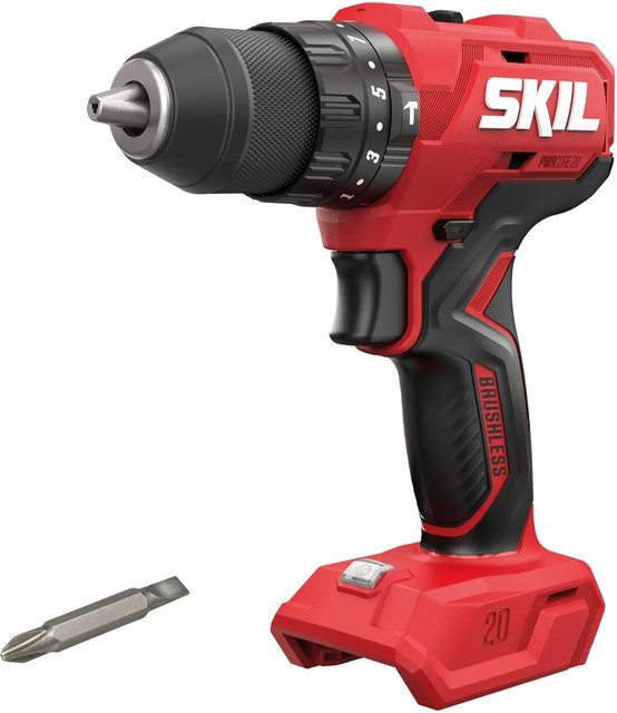 Skil Akku-Schlagbohrschrauber 3021CA pwrcore 20 Rot, Bürstenlos, 55 Nm, ohne Akku und Ladegerät - Bild 1