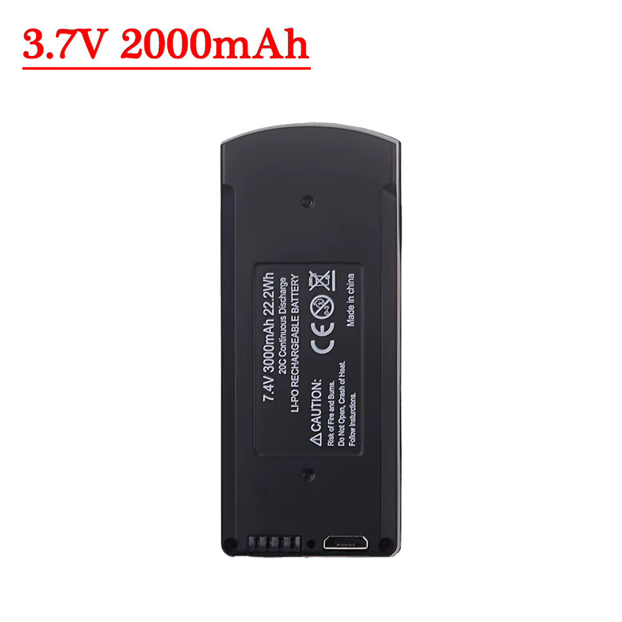 GAOLAG Ersatzbatterie für V168 Pro Max GPS Drohne und RC Quadcopter, Schwarz - Bild 3