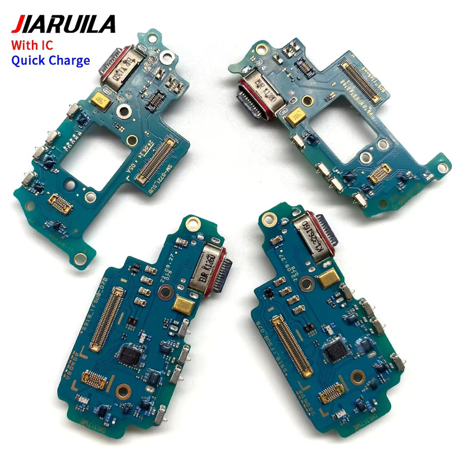 Samsung USB-C Ladeport Flexkabel als Ersatz-Ladeboard für S23 Plus, S23 Ultra, S911B, S916B, S918B, S911U, S916U, S918U in Blau - Bild 4