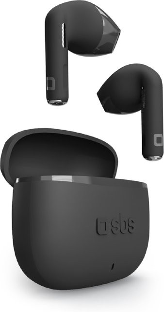 SBS TWS Semi-in-Ear-Ohrhörer mit Bluetooth in Schwarz - Bild 1