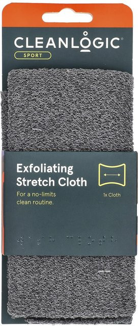 CleanLogic Sport Peeling-Stärke Gewebe, grau, Unisex - Bild 1