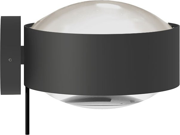 Top Light Puk! 160 Wall Avantgarde LED-Wandleuchte in Anthrazit Matt mit warmweißem Licht (2700K) - Bild 1