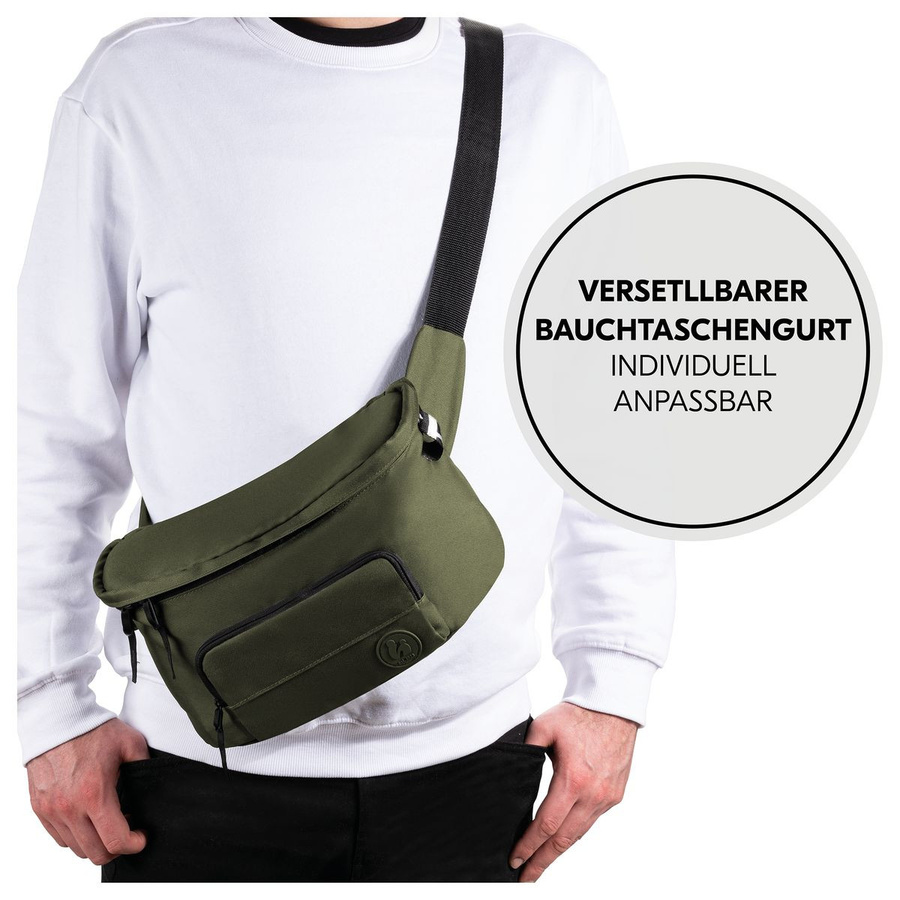 Hauck Universal Kinderwagen Organizer und Bauchtasche in Olive - Bild 6
