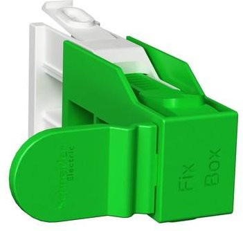 Schneider Electric LexCom Home Fix BOX-Zubehör in Grün - Bild 1