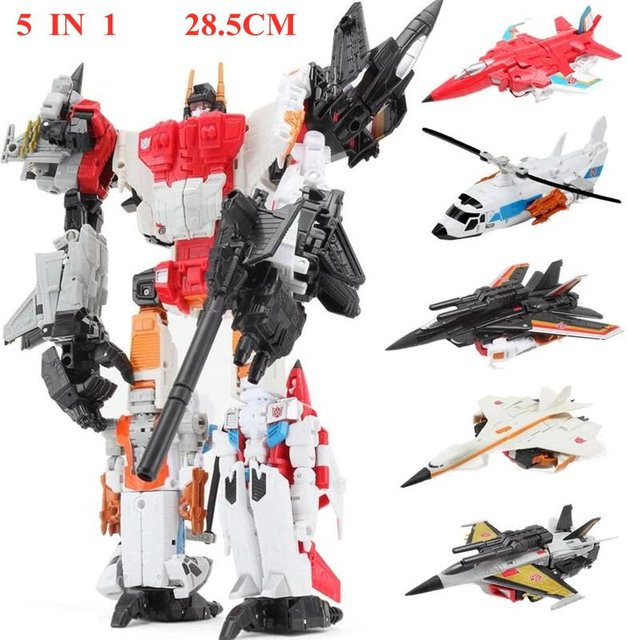 Yiran toy 1 Anime Devastator Verwandlungsroboter, Actionfigur, 33cm, ab 14 Jahren - Bild 1