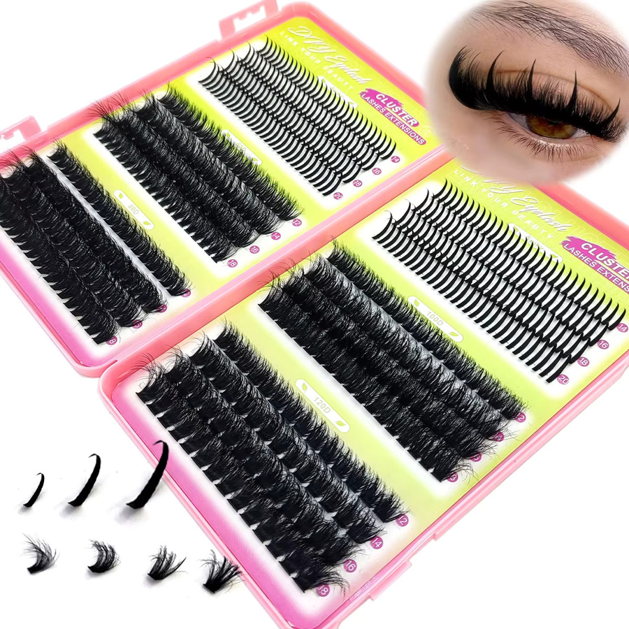 Lash Cluster Einzelwimpern, Black, Unisex - Bild 3