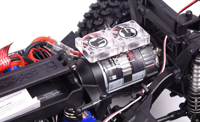 XINQIRC Thermo-Induktionskühler-Lüfter des GRC-Motors für 1/10 RC ferngesteuertes Auto TRX-4, Zubehör - Bild 2