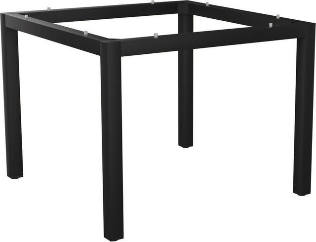 Stern Tischgestell Classic Aluminium Anthrazit B/T: 90 x 90 cm - Bild 1