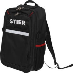 STIER Rucksack-Trolley für Werkzeuge in Schwarz aus Polyester und Kunststoff - Bild 1