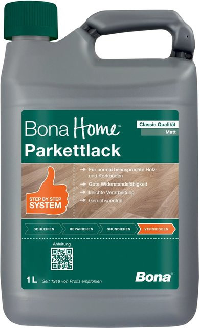 Bona Home Parkettlack Classic matt transparent 1 l - Bild 1