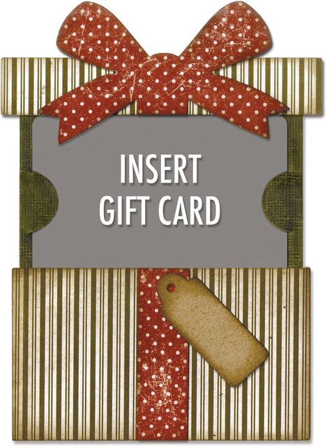 Sizzix Thinlits Stanzschablone Gift Card Package by Tim Holtz - Bild 1