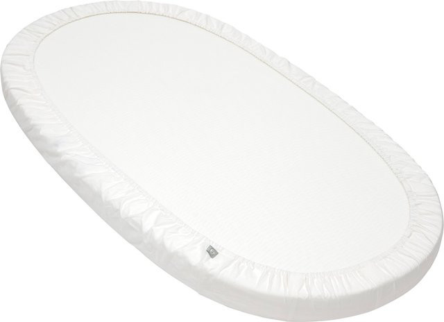 Stokke Sleepi Spannbetttuch aus Bio-Baumwolle Percale Weiß - Bild 1